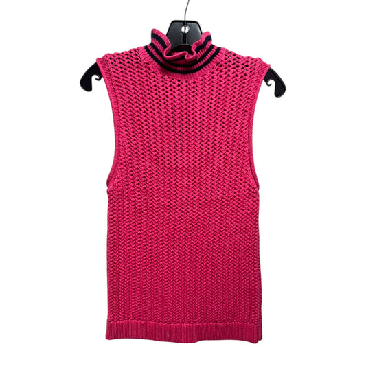 Knit Top Sleeveless By J. Crew In Pink, Size: S