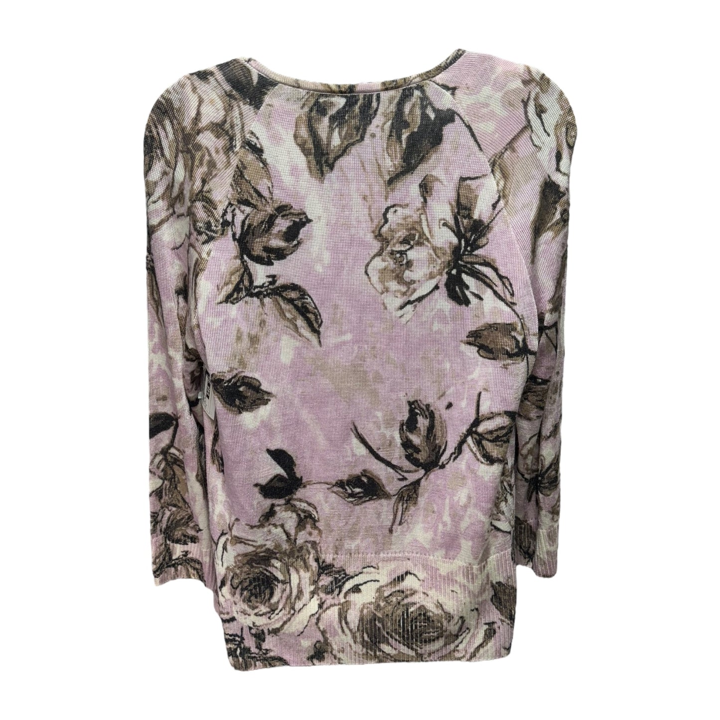 Sweater 2pc By St John Collection In Floral Print, Size: S