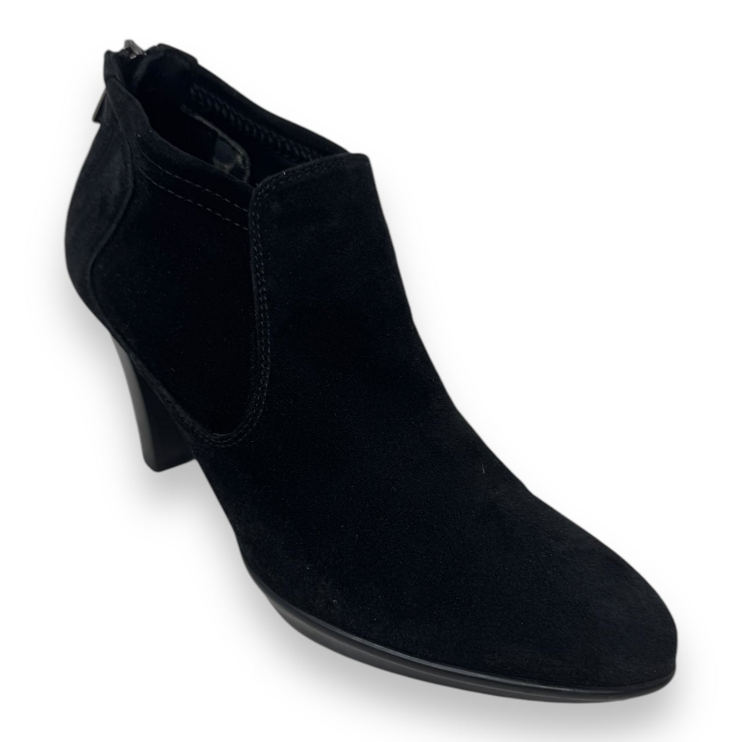 Boots Ankle Heels By Aquatalia In Black, Size: 6.5