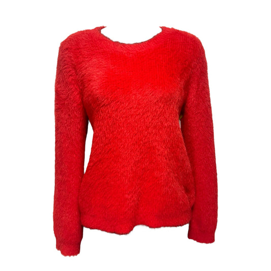 Cortland Mainline Crewneck Sweater Designer By Kate Spade In Red, Size: XS