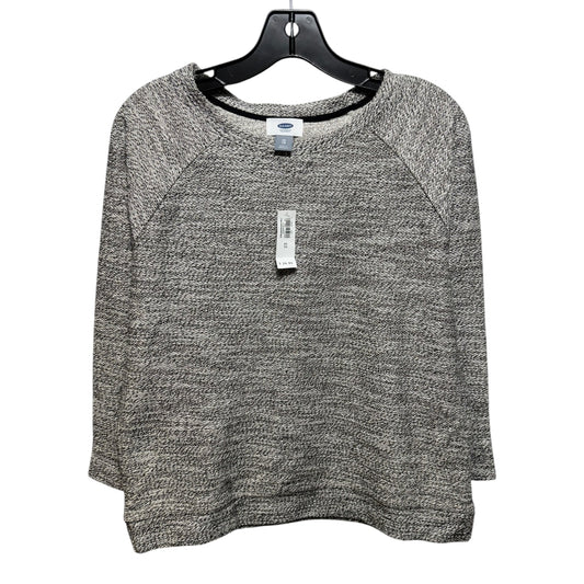 Sweater By Old Navy In Black & White, Size: Xs