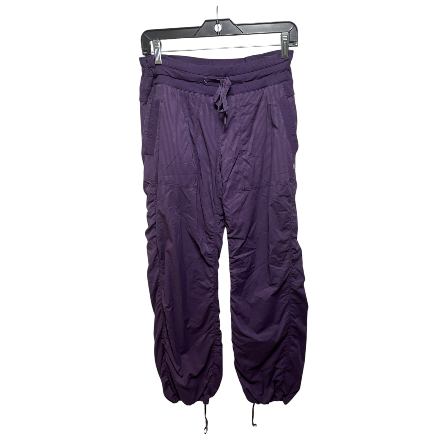 Dance Studio Relaxed Fit Mid Rise Pants By Lululemon In Deep Zinfandel Size: M