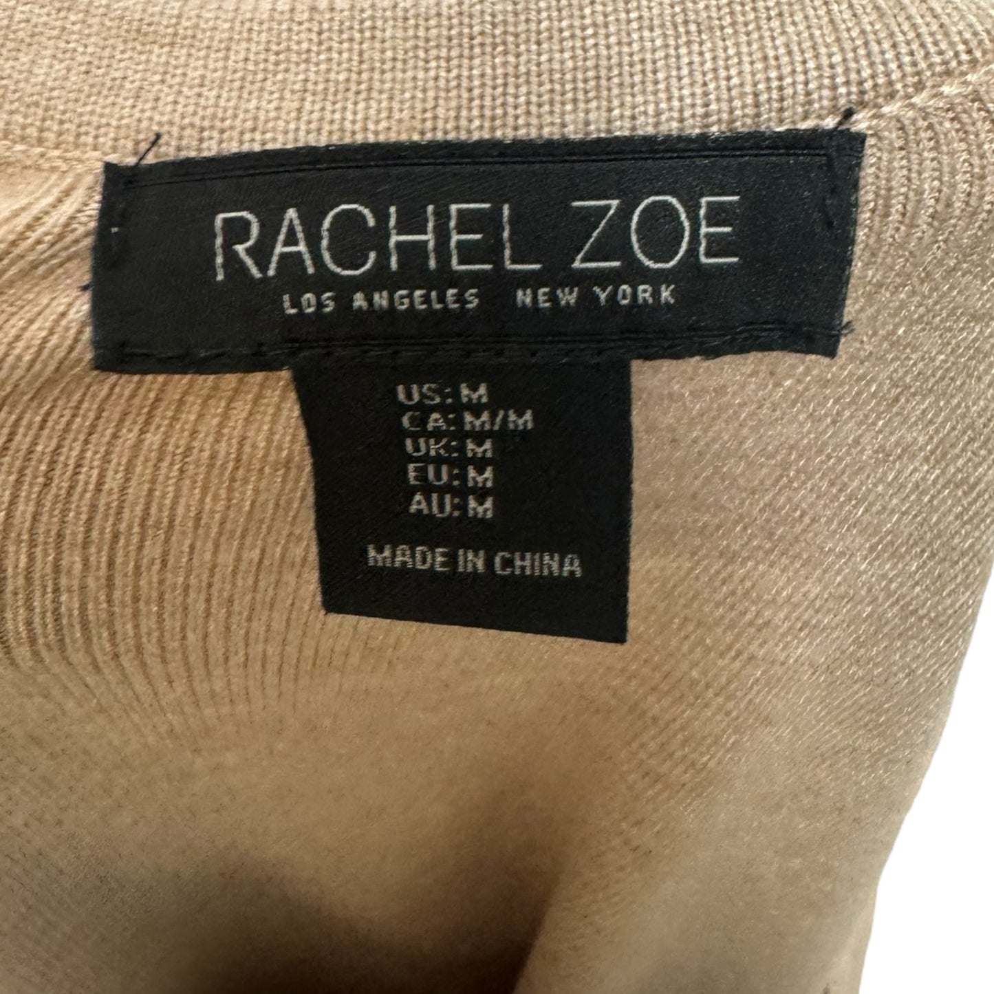 Knit Dress Casual Maxi By Rachel Zoe In Tan, Size: M