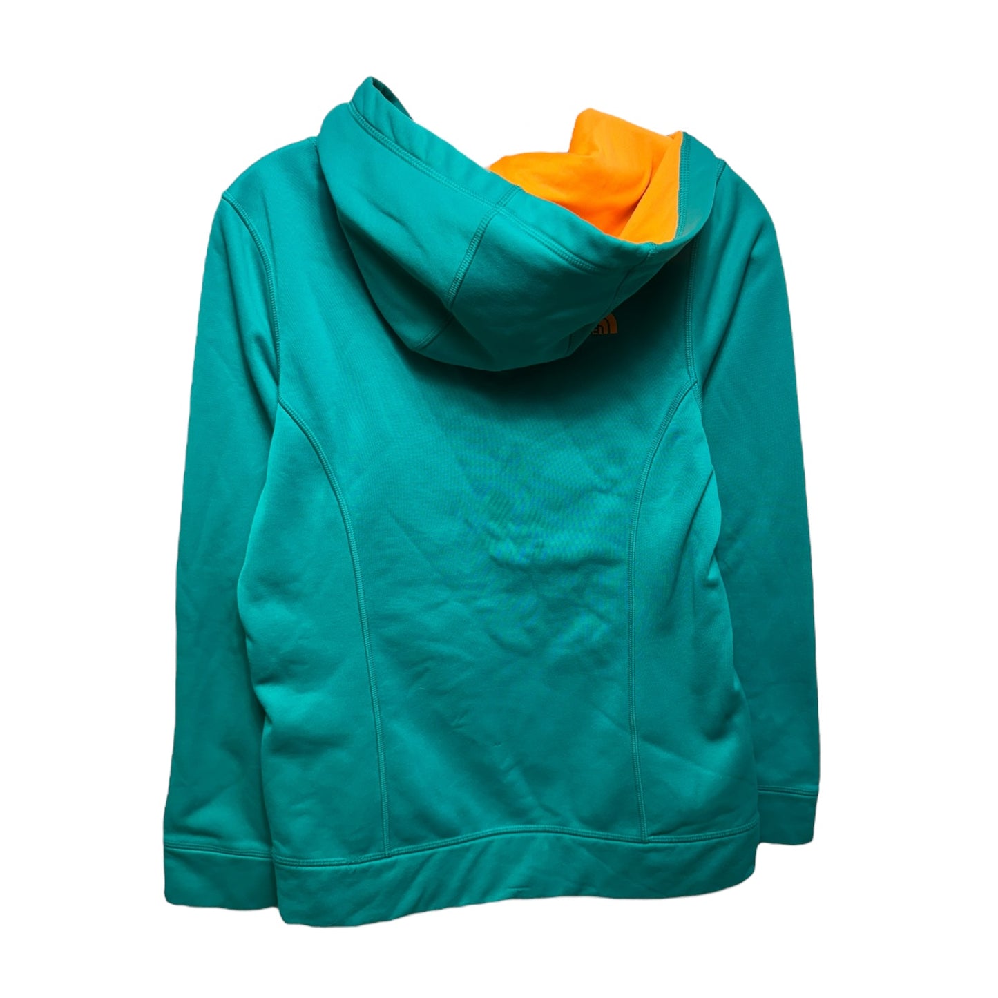 Sweatshirt Hoodie By The North Face In Teal, Size: S