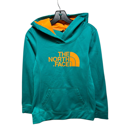 Sweatshirt Hoodie By The North Face In Teal, Size: S