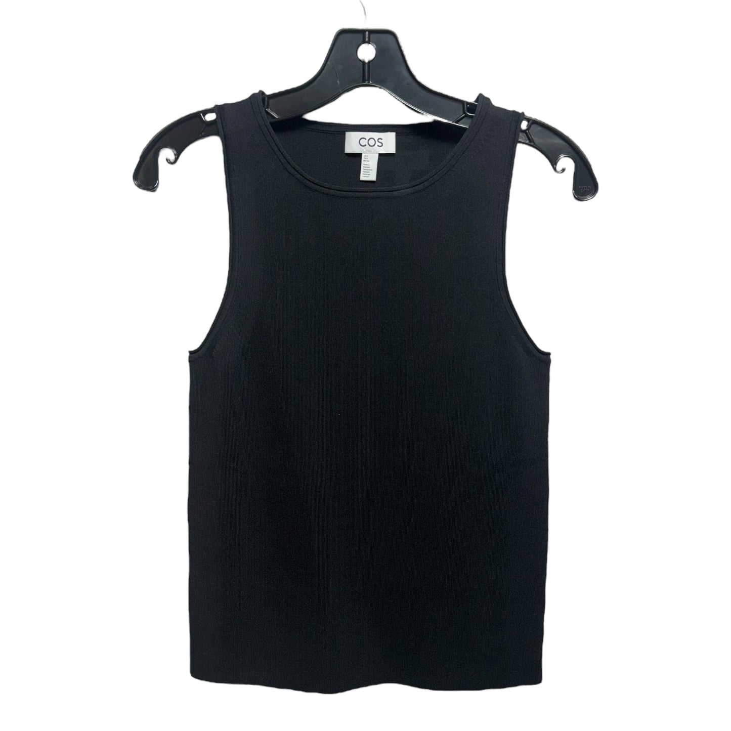 Top Sleeveless By Cos In Black, Size: S