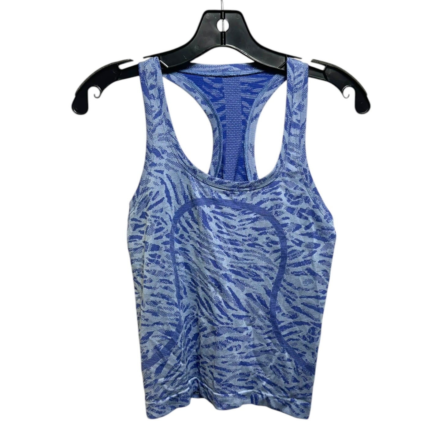 Swiftly Tech Tank By Lululemon In Primal Clash Psychic / Blue Linen, Size: 4