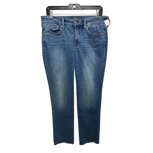 Jeans Straight By Not Your Daughters Jeans In Blue Denim, Size: 8