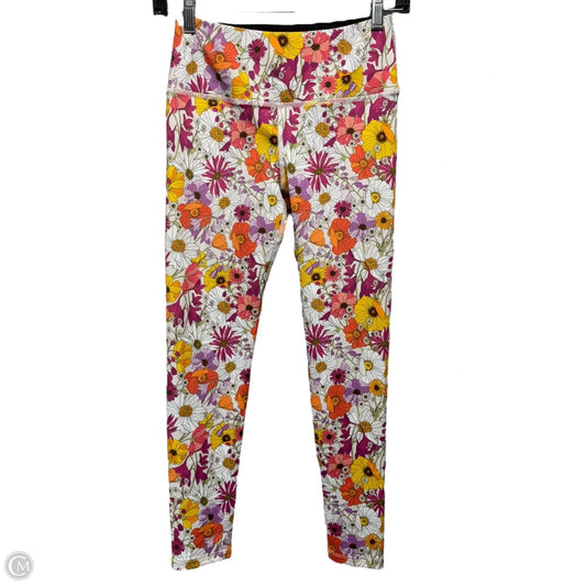 Athletic Leggings By noli In Floral Print, Size: S