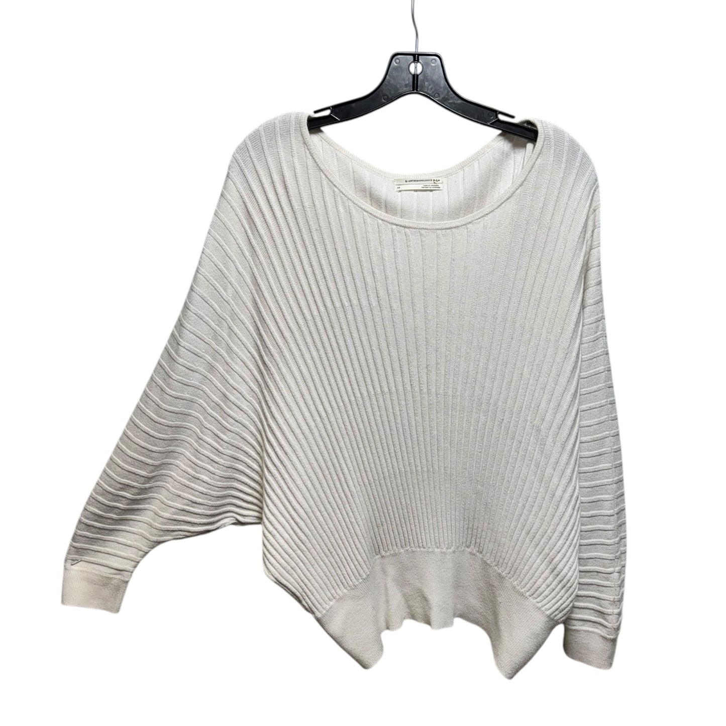 Sweater By Anthropologie In Ivory, Size: Xs