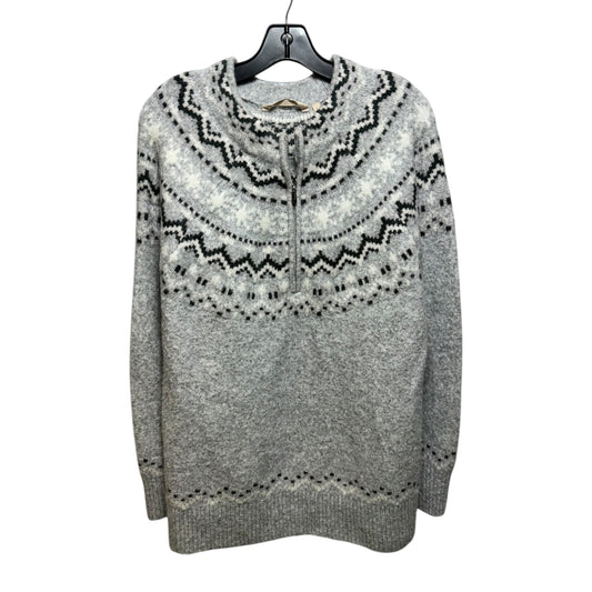 Sweater By Soft Surroundings In Grey, Size: L