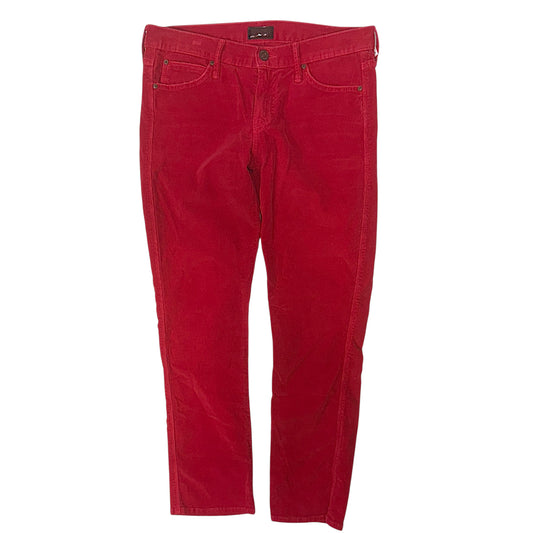 The Rascal Cuff Pants By Mother In Little Bit Country Corduroy, Size: 6/28