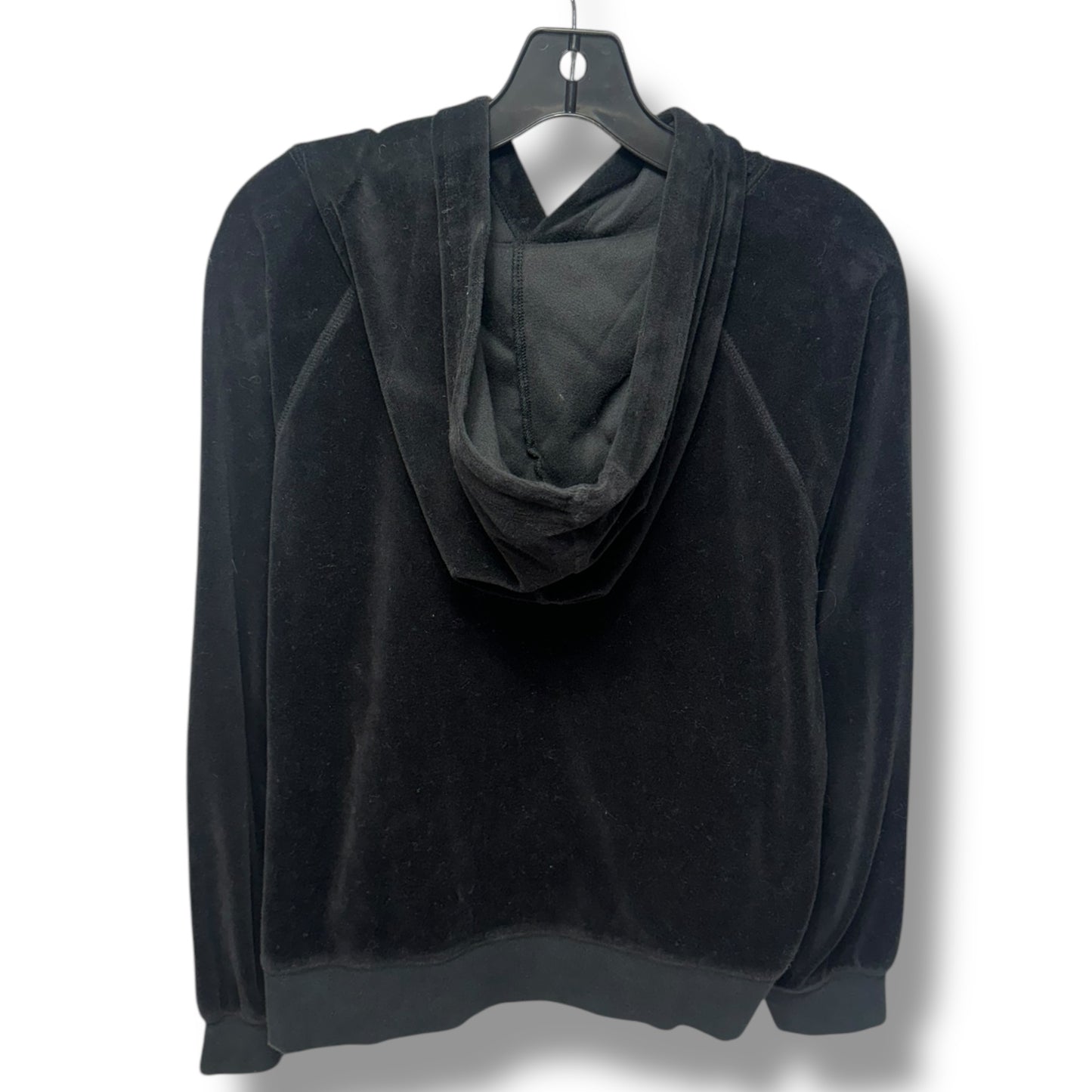 Sweatshirt Hoodie By J. Crew In Black, Size: L