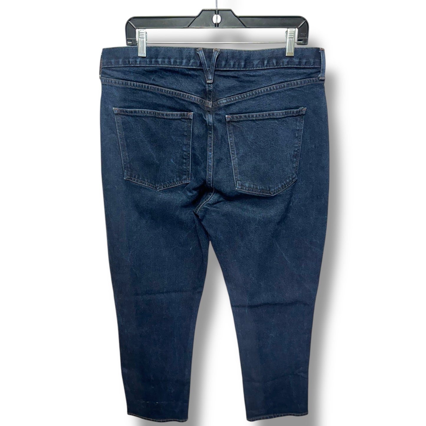 Jeans Straight By Veronica Beard In Blue Denim, Size: 14