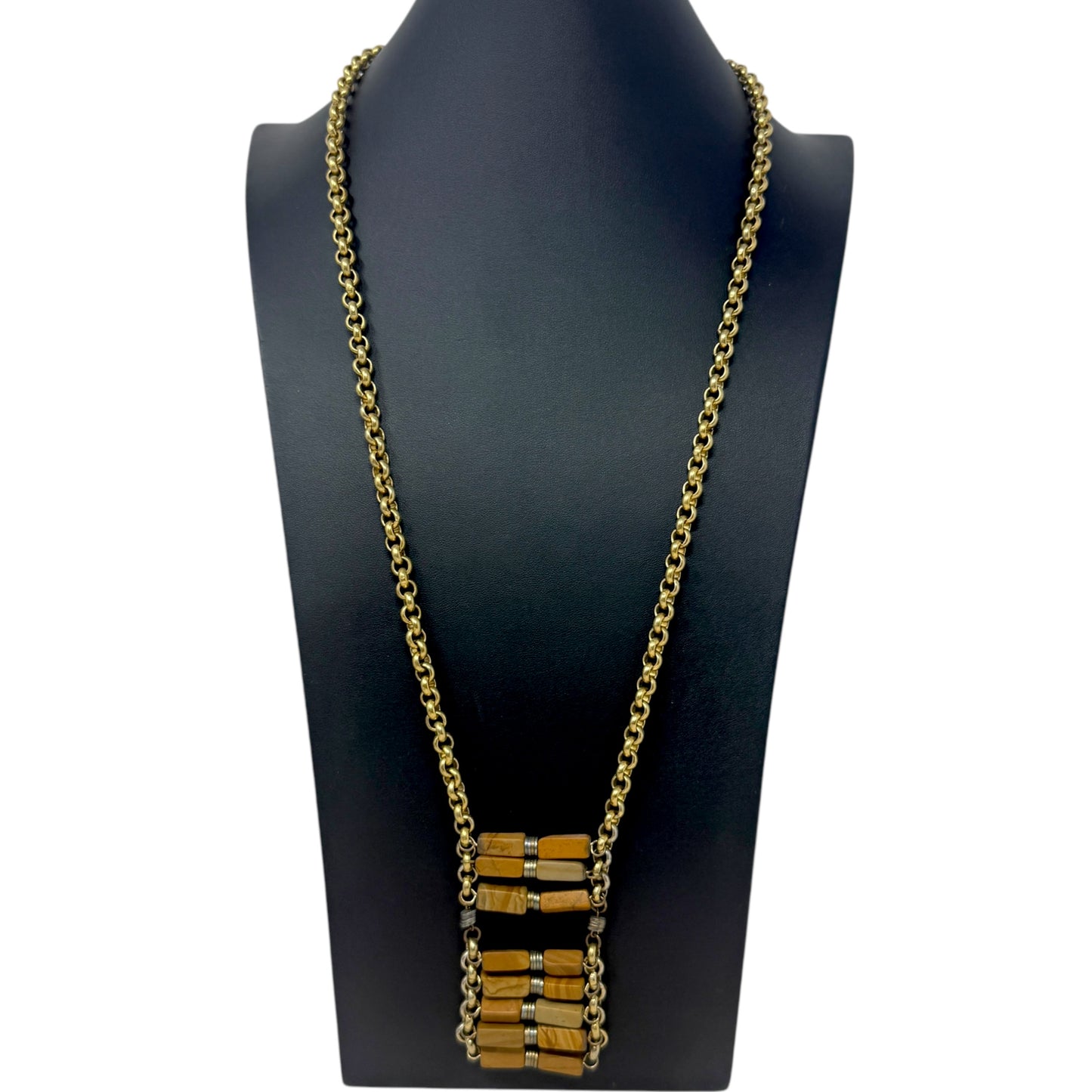 Jasper Statement Necklace  By Sylvia Benson