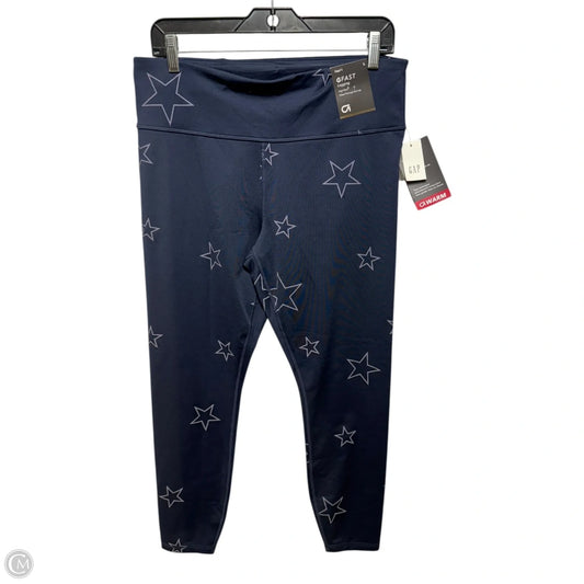 Star Athletic Leggings By Gapfit In Navy, Size: L