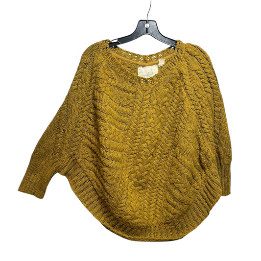 Sweater By Angel of the North In Gold, Size: L