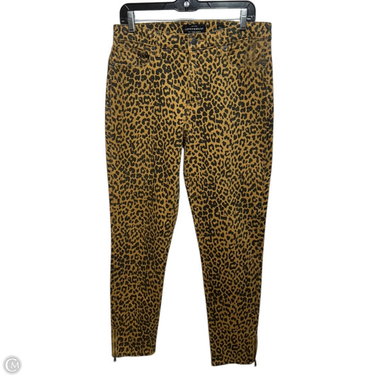 Jeans Skinny By Lucky Brand In Animal Print, Size: 12