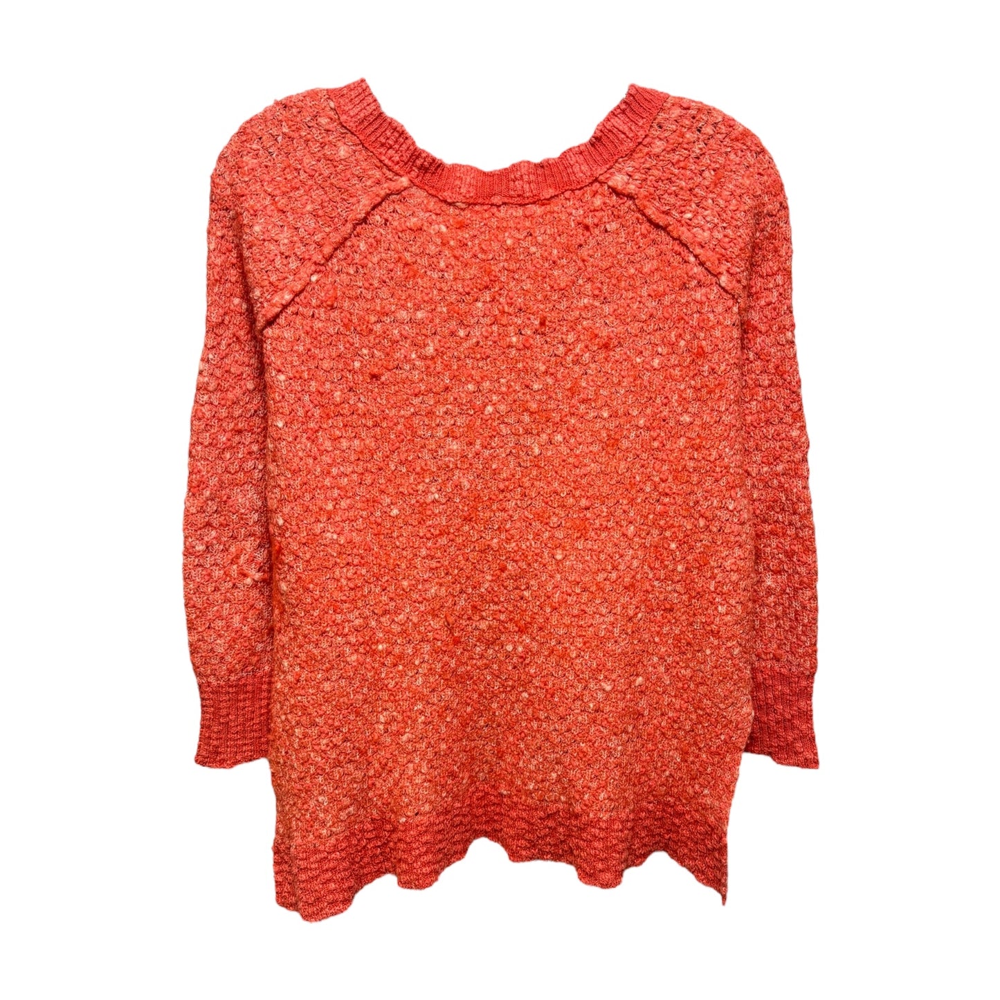 Jeepster Honeycomb Sweater By Free People In Red, Size: XS