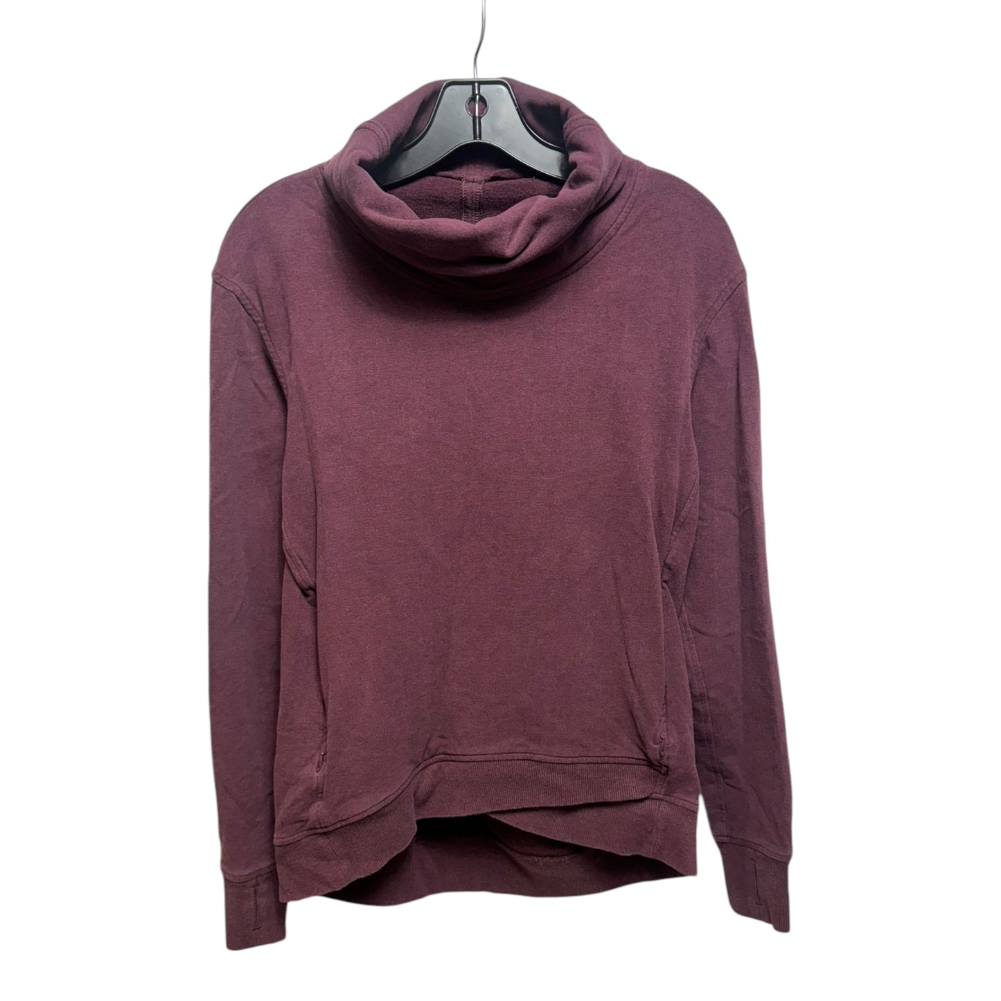 On The Double Pullover By Lululemon In Heathered Bordeaux Drama, Size: 6