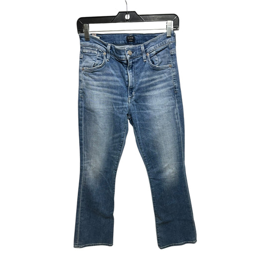 Jeans Flared By Citizens Of Humanity In Blue Denim, Size: 2