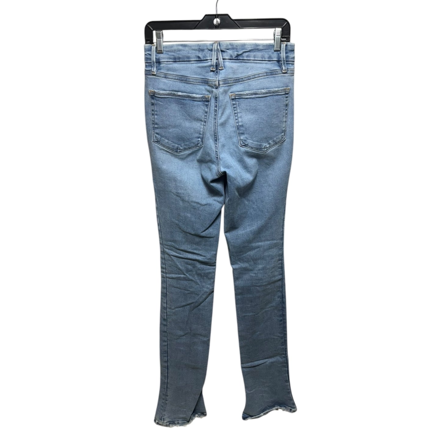 Jeans Boot Cut By Good American In Blue Denim, Size: 4 long