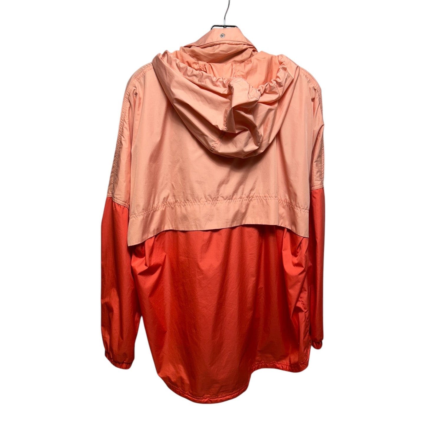 Jacket Windbreaker By Lauren James In Orange, Size: Xl