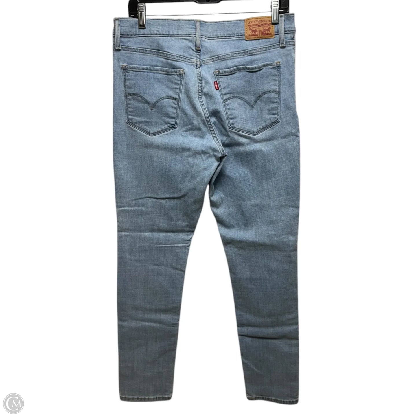 Jeans 311 Skinny By Levis In Blue Denim, Size: 10