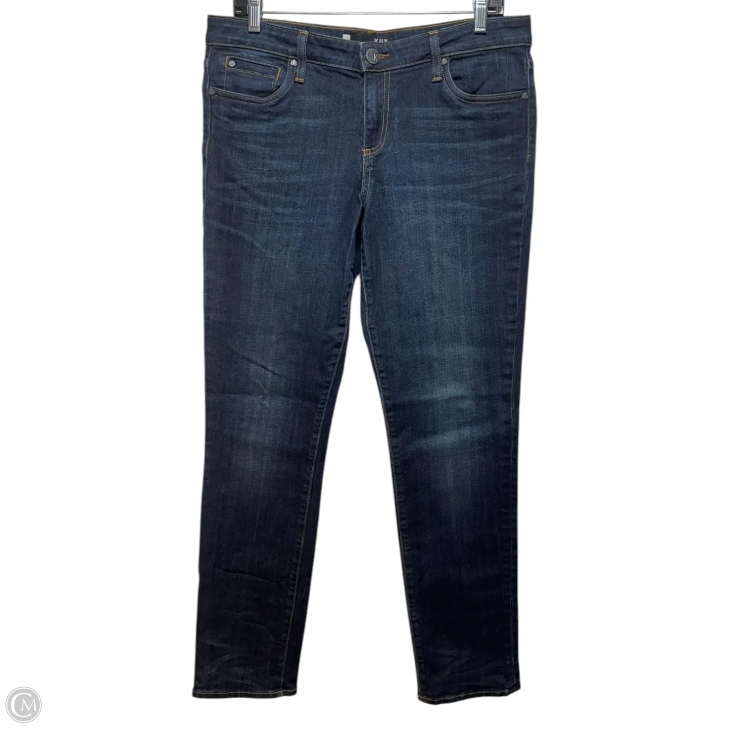 Jeans Boyfriend By Kut In Blue Denim, Size: 8