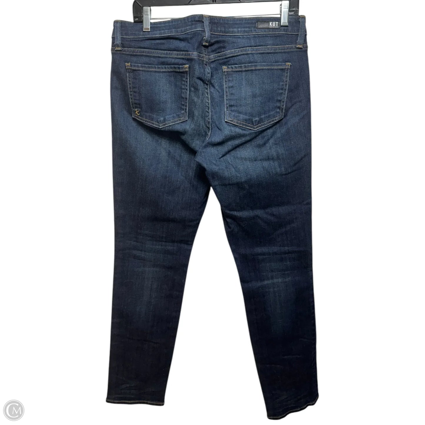 Jeans Boyfriend By Kut In Blue Denim, Size: 8