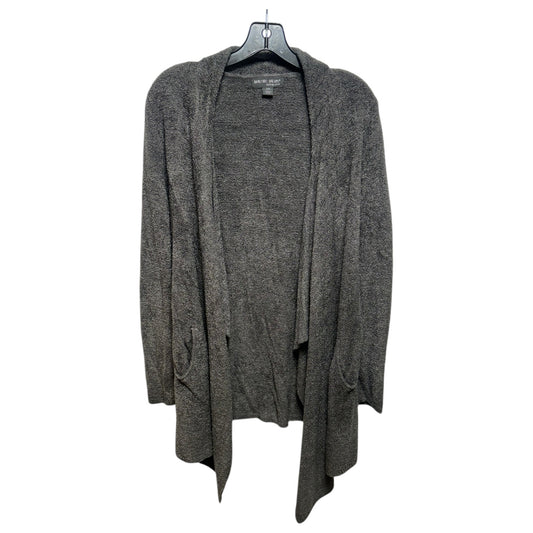 Sweater Cardigan By Barefoot Dreams In Grey, Size: M