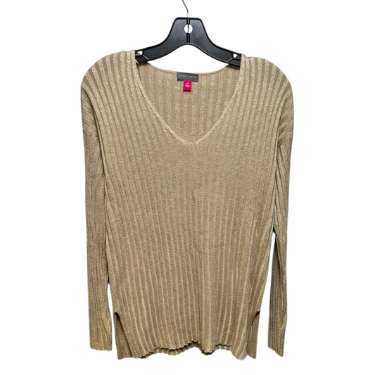 Metallic Sweater By Vince Camuto  Size: Xs