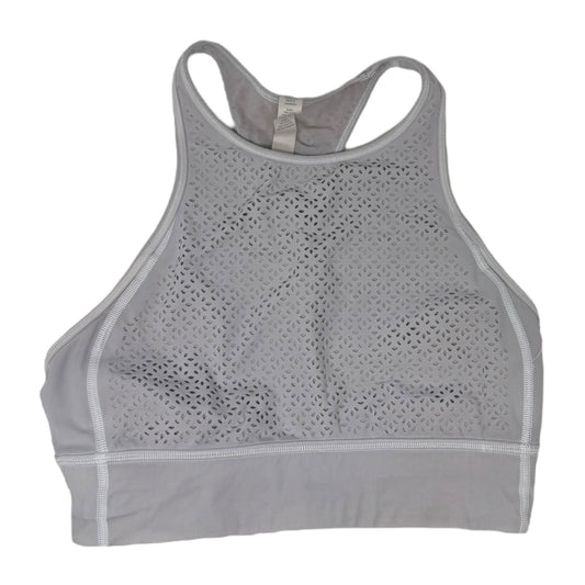 Get Your Peek On High Neck Bra By Lululemon In Grey, Size: 8