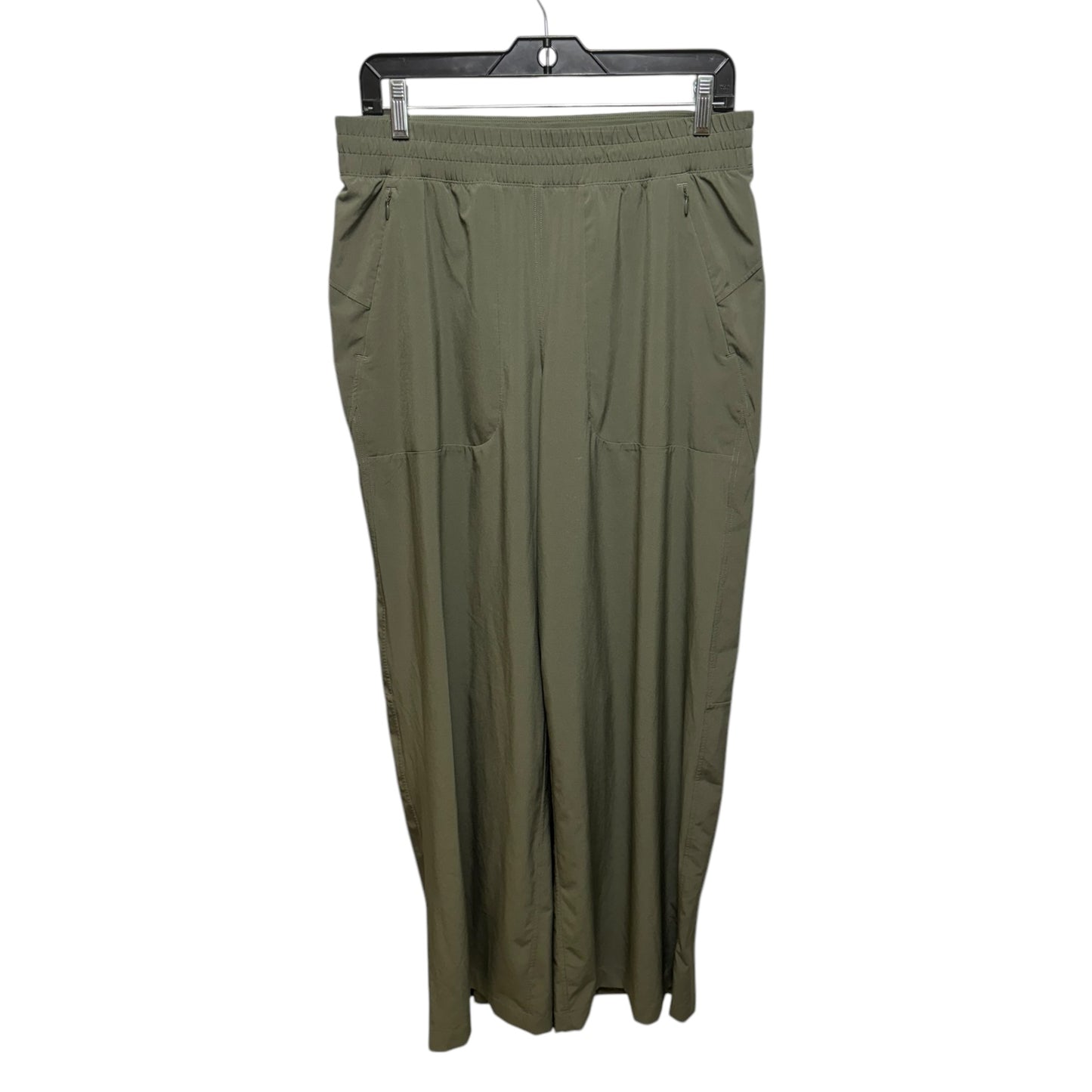 Swift Wide-Leg Mid-Rise Pant By Lululemon In Olive Green, Size: 10