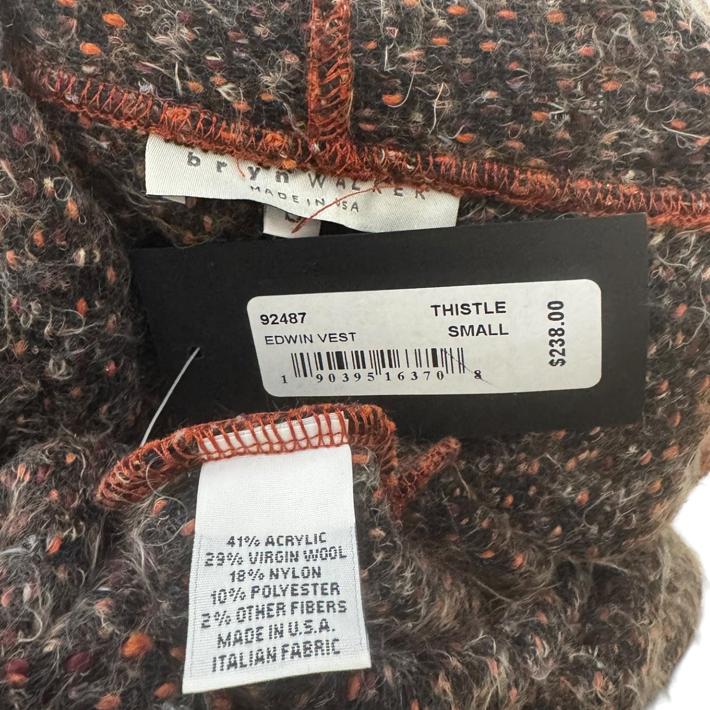 Edwin Sweater Vest By Bryn Walker In Thistle, Size: S