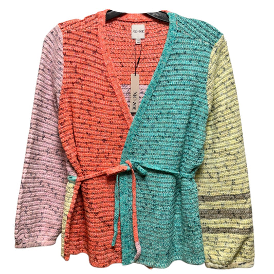 Color Crush Cardigan By Nic + Zoe In Multi-colored, Size: Mp