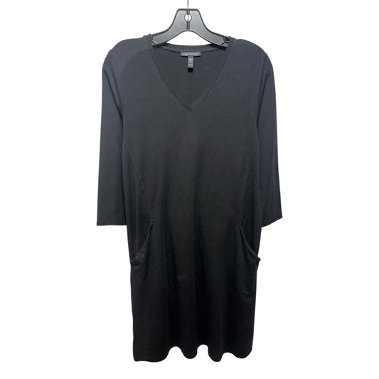 Dress Casual Short By Eileen Fisher In Black, Size: Xxs