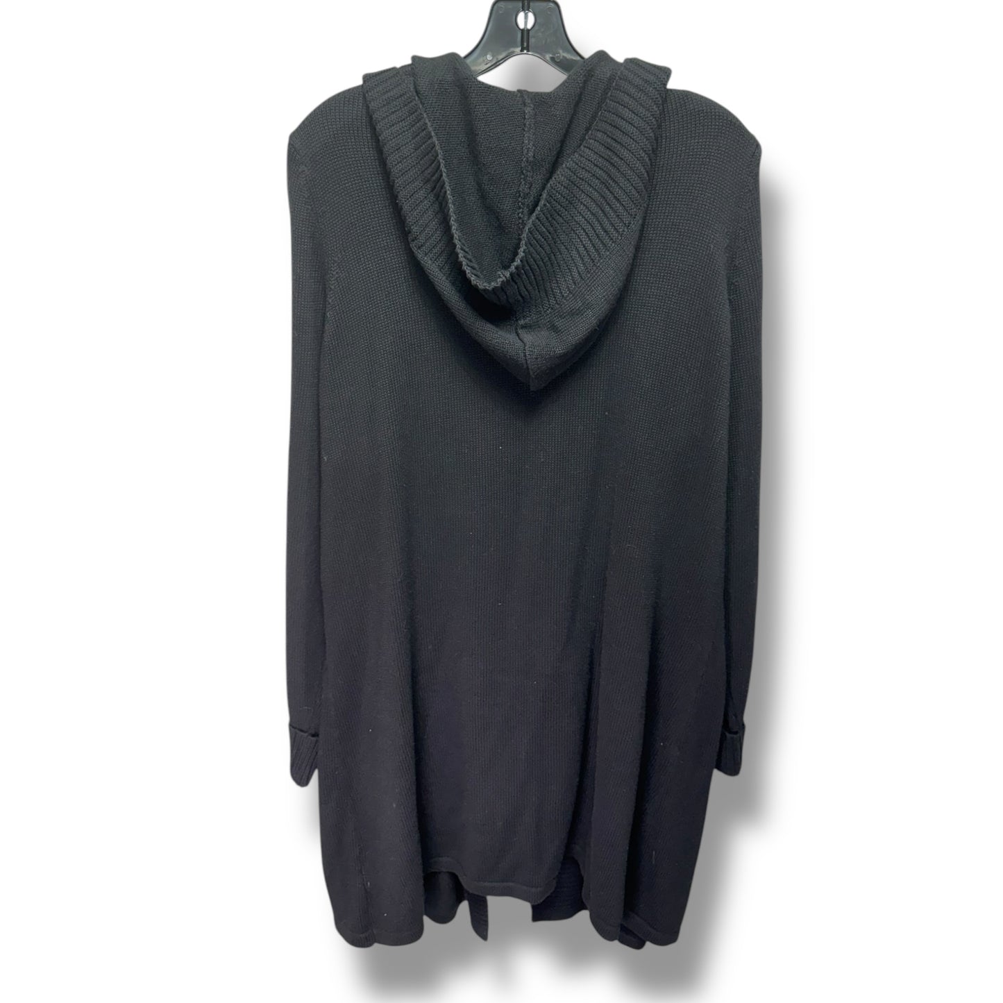 Sweater Cardigan By T Tahari In Black, Size: 2x