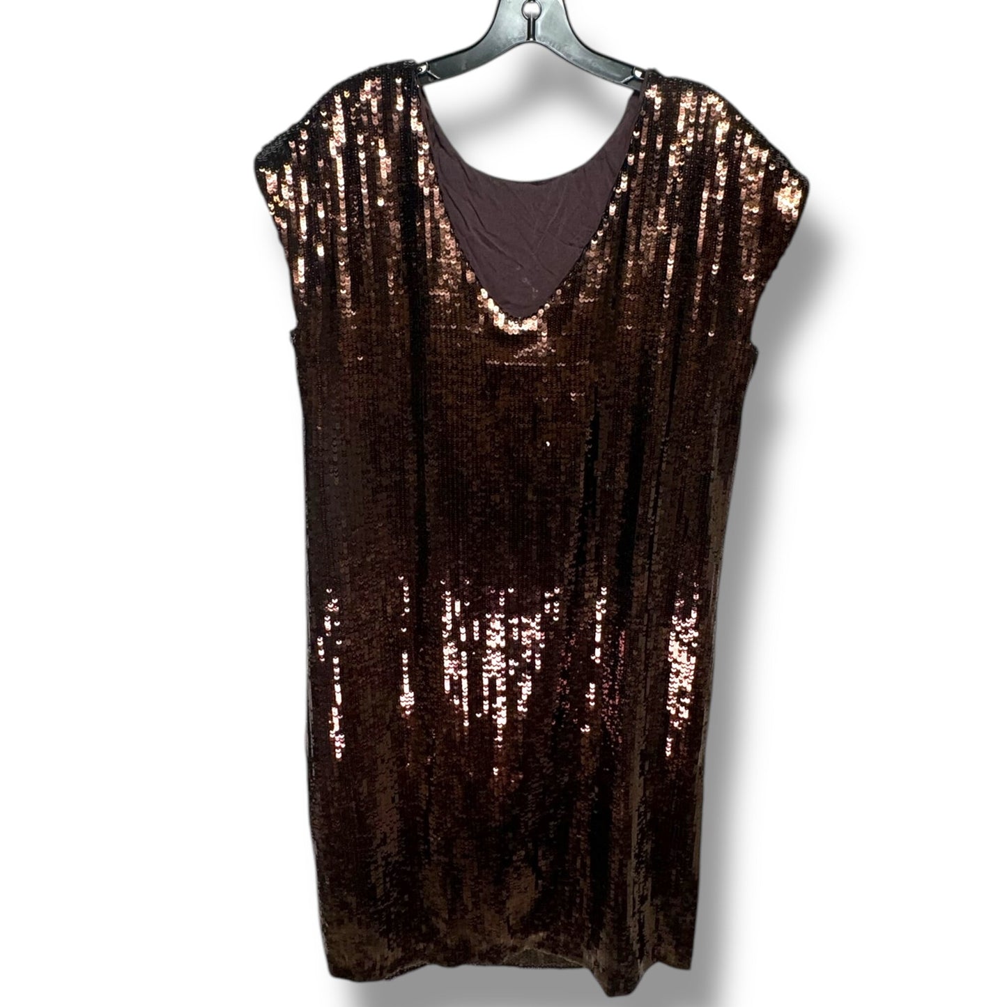 Kara Sequined Mini Dress By Maeve  Size: L