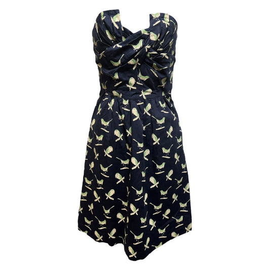 Sing Sweetly Bird Strapless Dress Casual Short By Porridge  Size: 0