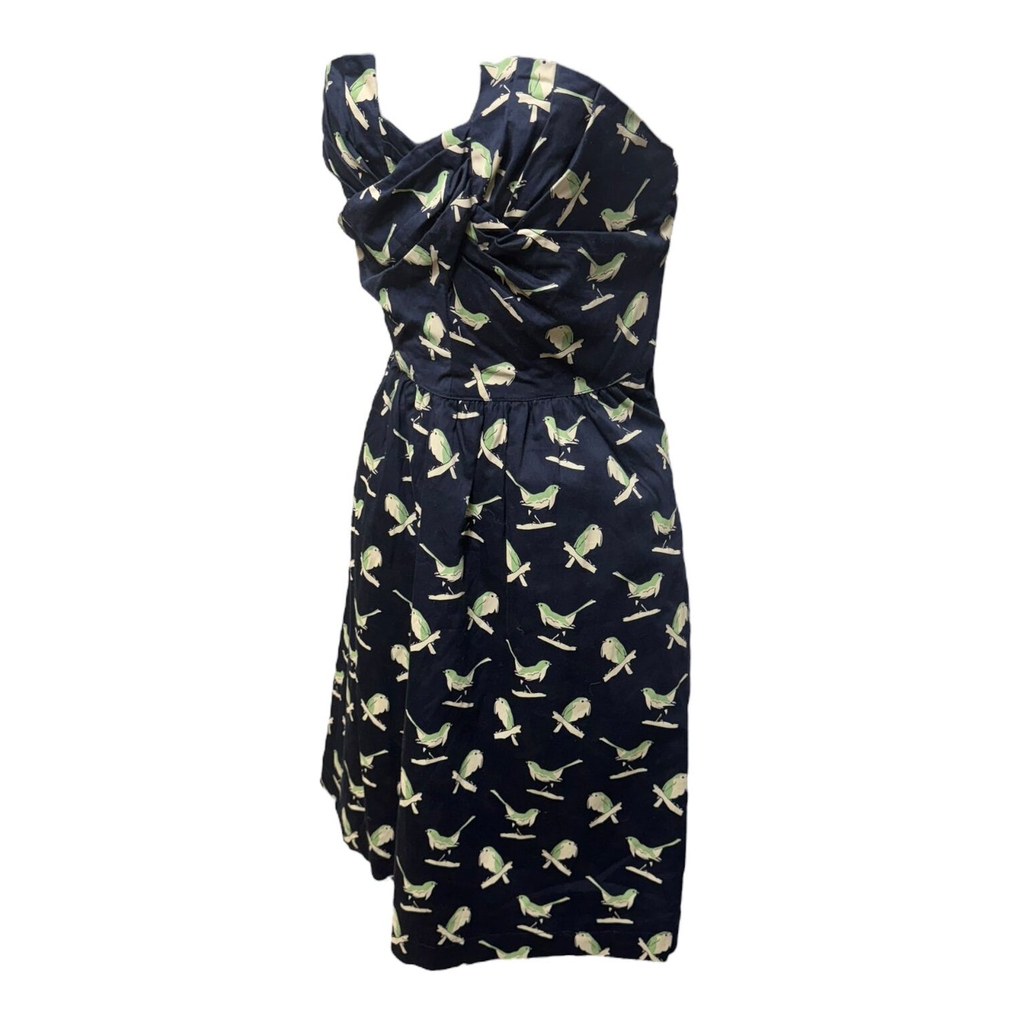 Sing Sweetly Bird Strapless Dress Casual Short By Porridge  Size: 0