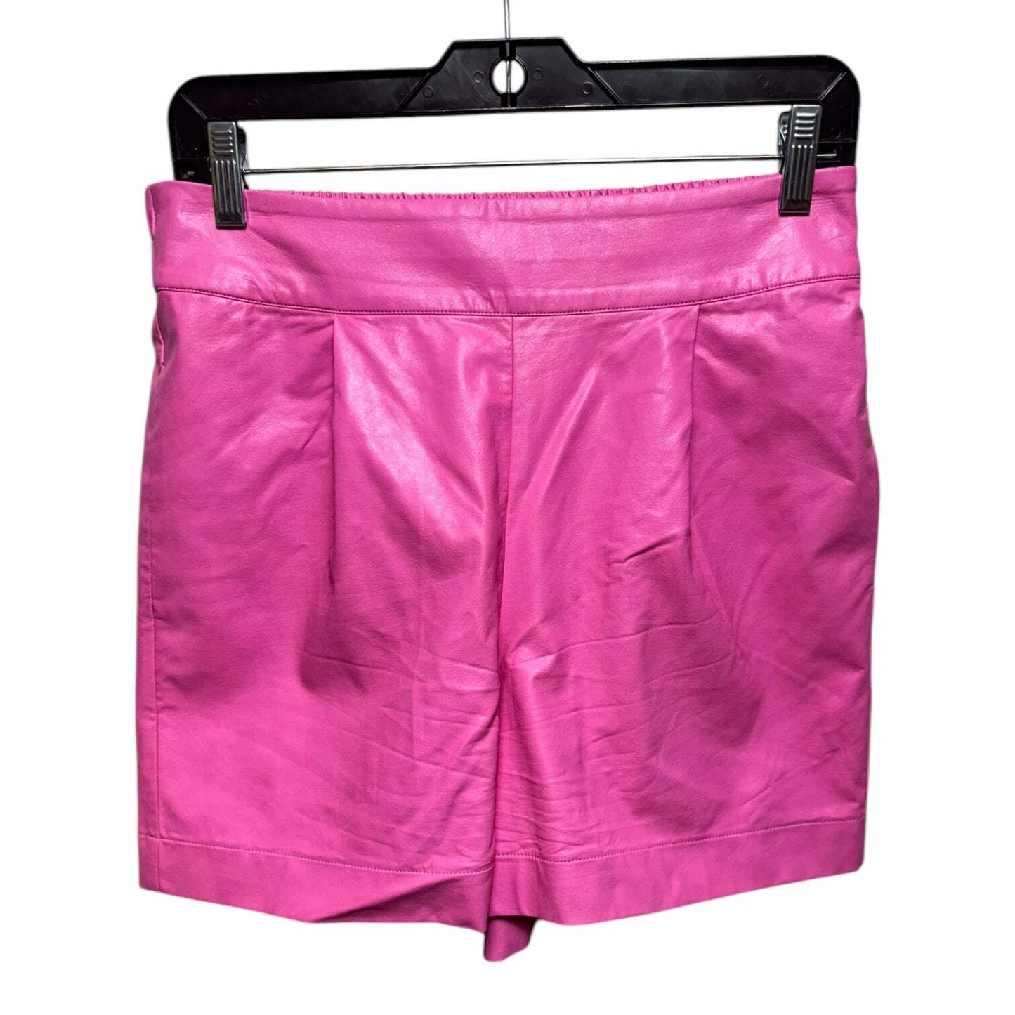 Stevie Vegan Leather Shorts in Cheeky Pink By Tyler Boe  Size: 6