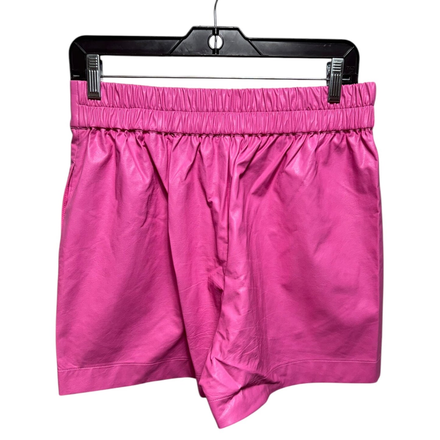 Stevie Vegan Leather Shorts in Cheeky Pink By Tyler Boe  Size: 6