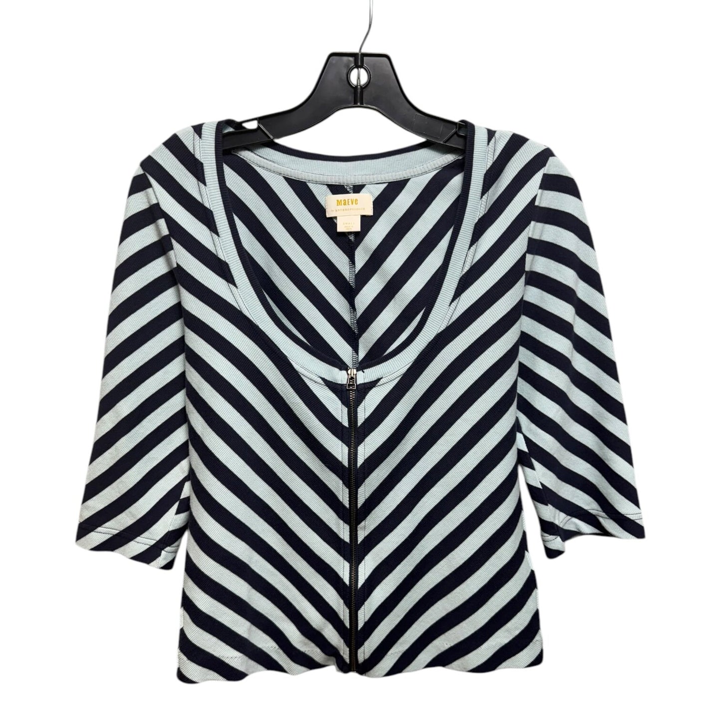 Zip Front Top Long Sleeve By Maeve  Size: S