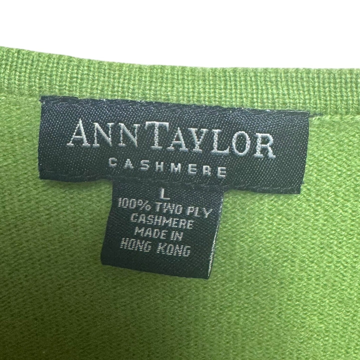 Cashmere Top Sleeveless By Ann Taylor  Size: L