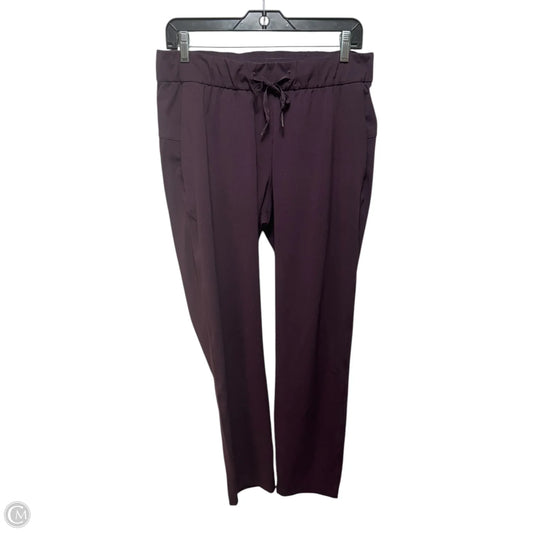 On The Fly Pant By Lululemon In Maroon, Size: 6