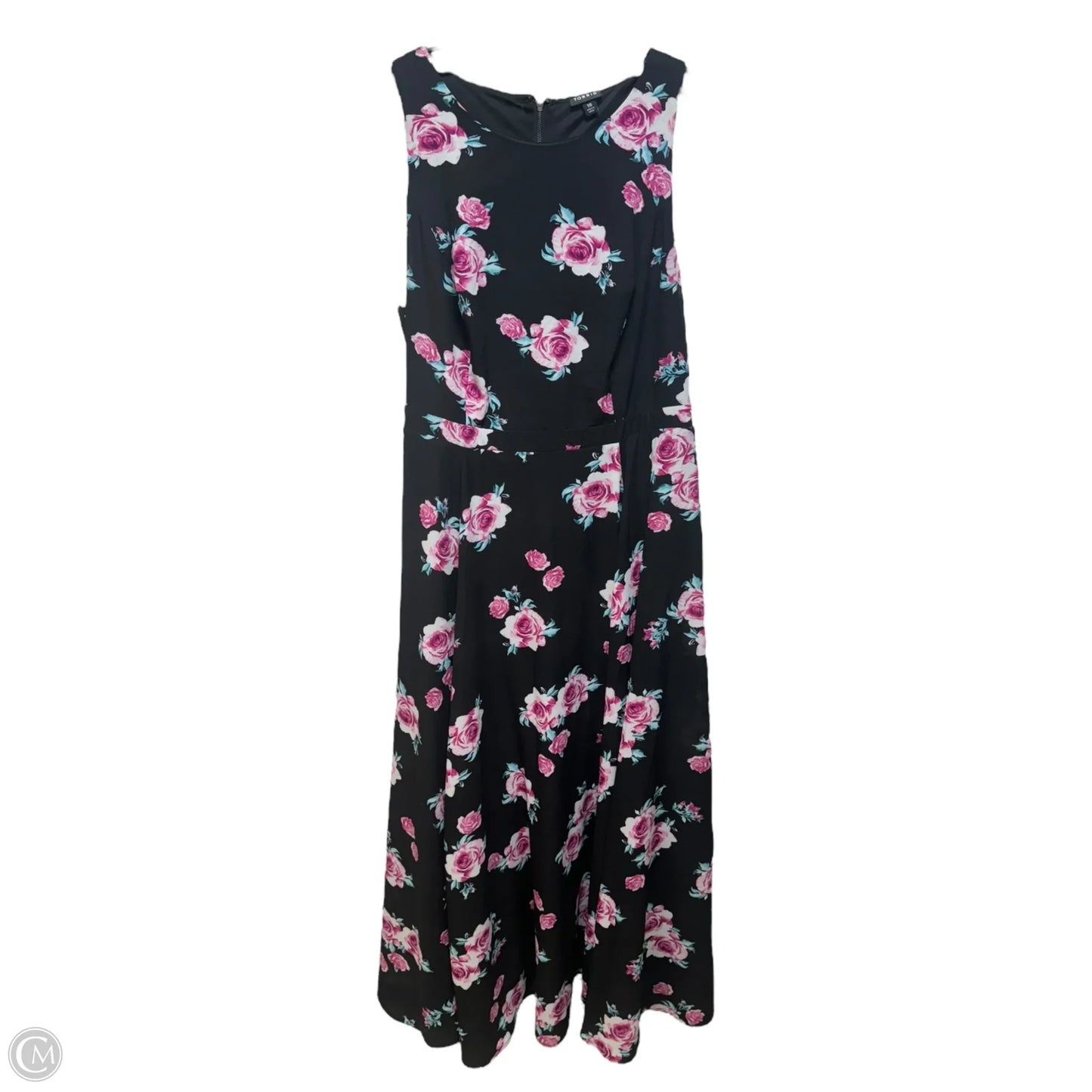 Dress Casual Maxi By Torrid In Floral Print, Size: 16