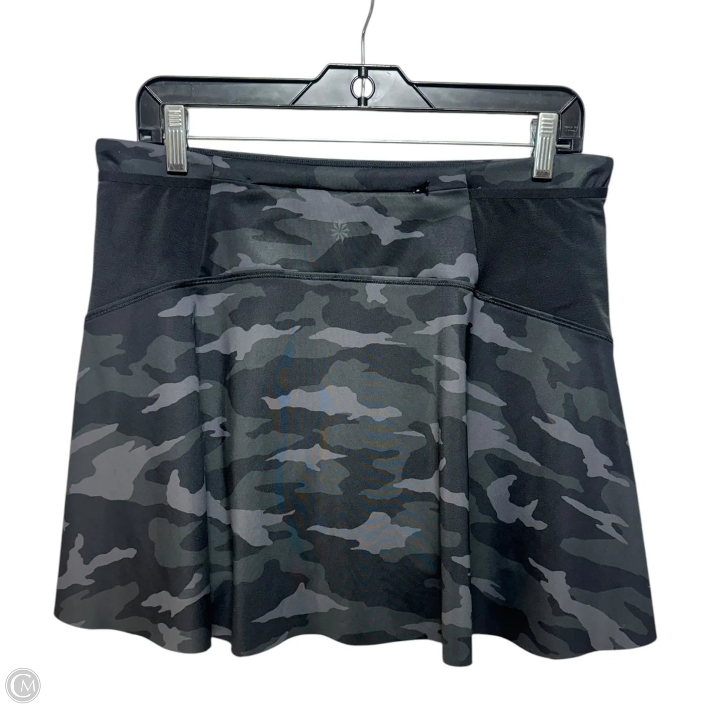 Athletic Skort By Athleta In Camouflage Print, Size: M