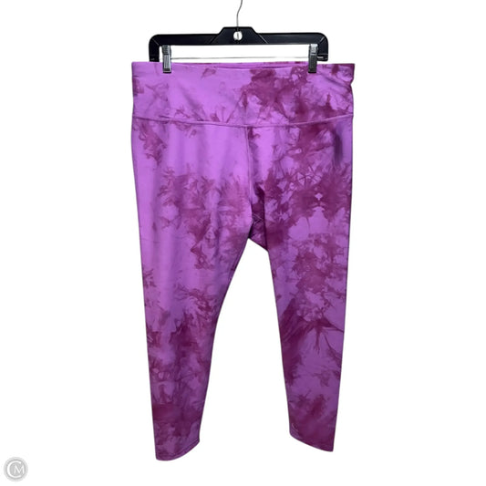 Athletic Leggings By Calia In Pink, Size: Xxl