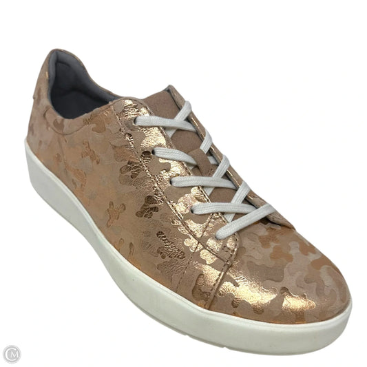 Layton Pace Sneaker By Clarks In Rose Gold, Size: 10.5